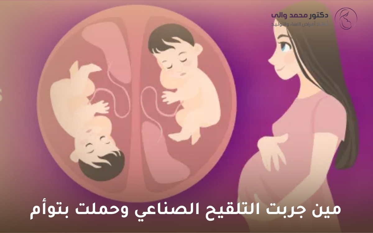 مين جربت التلقيح الصناعي وحملت بتوأم